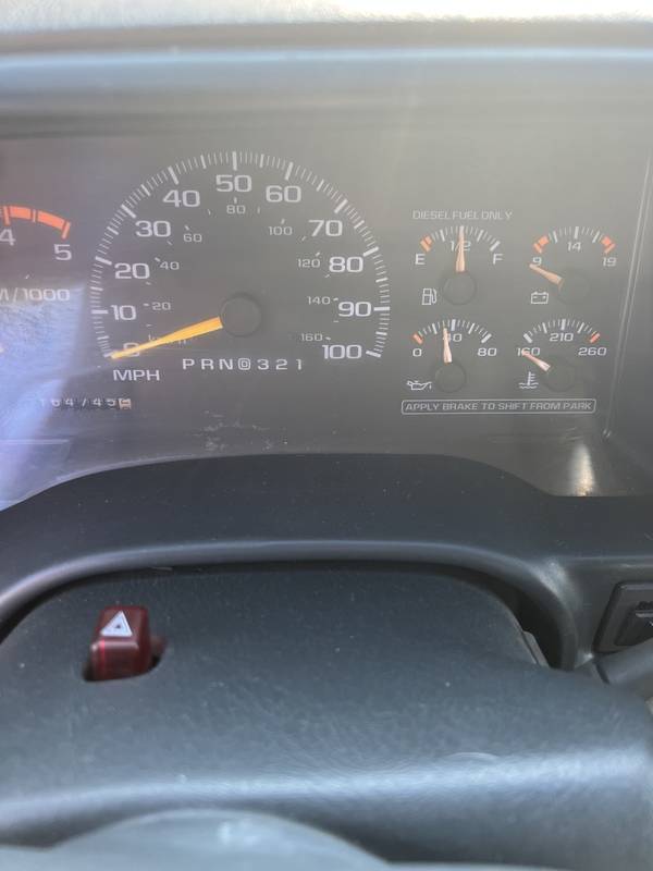 1998 GMC 3500 Crewcab Utility, 4x4, Dsl, (CN 1084)