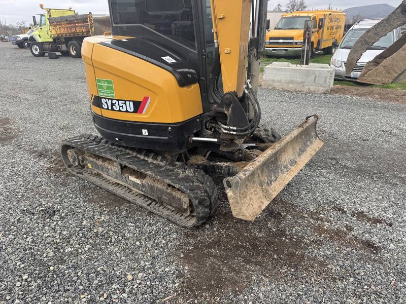 2022 SANY SY35U MINI EXCAVATOR W/THUMB