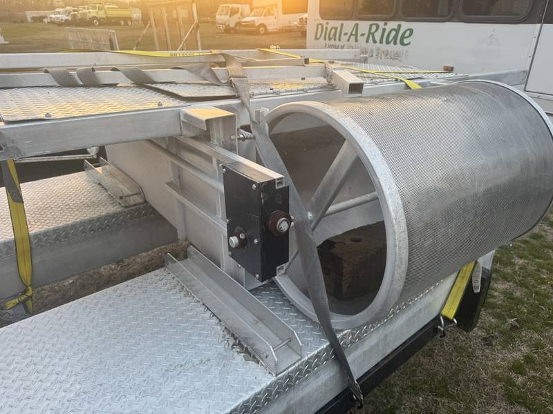 2002 Koffler Pontoon Trailer With portable fish trap (CN 1064)