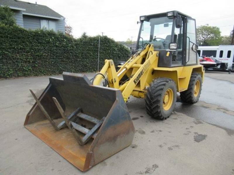 Kramer 620 wheel loader, w/fork