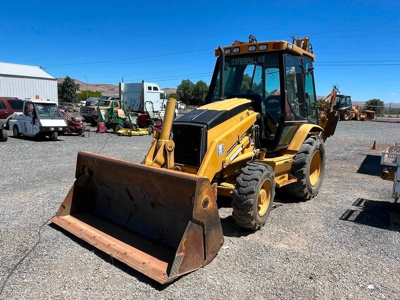 2001 CAT 420D 4x4, EXT BACKHOE, 4&1 BUCKET 