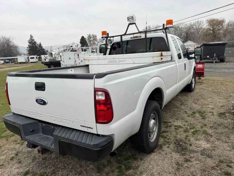 2012 Ford Ext Cab F 250, W/ Western 8 ft snow plow, (CN 1112)